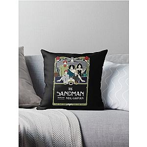 The Sandman Homage, Art Nouveau Glasgow School style Throw Pillow