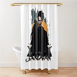 Raven and Sandman Shower Curtain