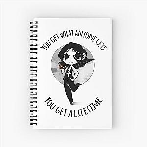 Gifts For Men Death  The Sandman  My Little Death Gift For Fans Spiral Notebook