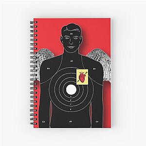 Sandman Slim Logo - Red Spiral Notebook