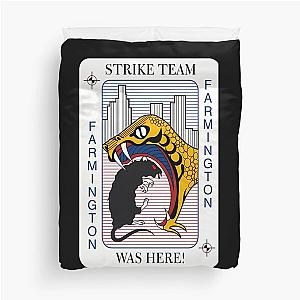 The Shield Strike Team Duvet Cover