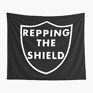 Repping The Shield Tapestry