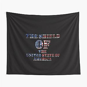 The shield of the united states of America Tapestry