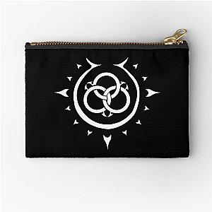 The Rising of The Shield Hero Slave Crest White Zipper Pouch