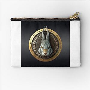 Medieval Killer Bunnies: the Shield Zipper Pouch