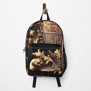 Saint George and the dragon v4 The shield Backpack