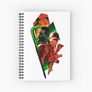 Jalim The sword and the shield Spiral Notebook