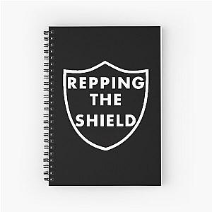 Repping The Shield Spiral Notebook