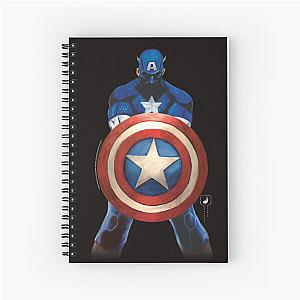 The Shield Spiral Notebook