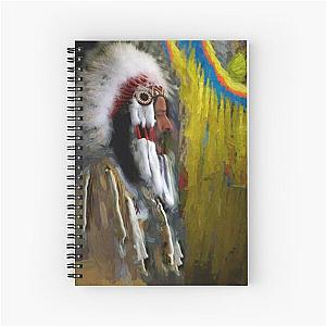 The Shield and the Headdress Spiral Notebook