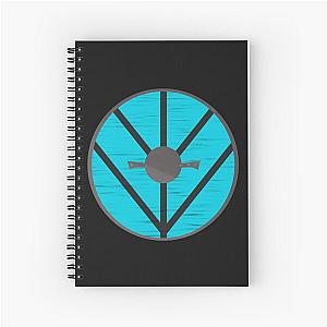 shield of lagertha, the warrior with the shield Spiral Notebook