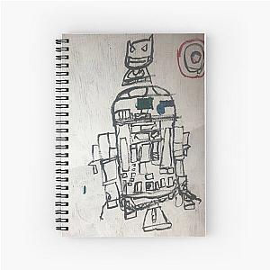 The shield robot Spiral Notebook