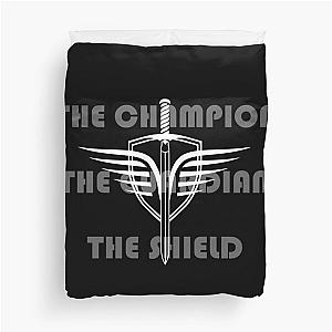 The Champion The Guardian The Shield Duvet Cover