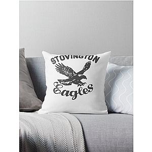 The Shining Stovington Eagles Logo Throw Pillow