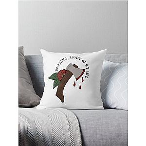 The Shining Axe  Throw Pillow