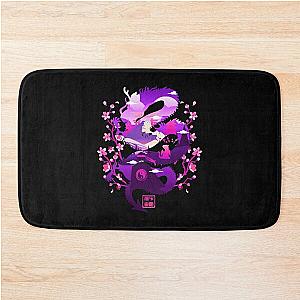 The Shining Purple Dragon  Bath Mat