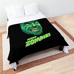 Men Women The Shining Movie Halloween Here's Zombie Comforter