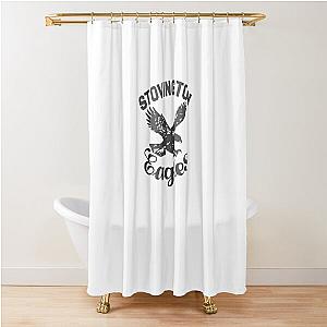 The Shining Stovington Eagles Logo Shower Curtain