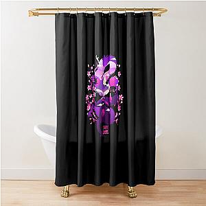 The Shining Purple Dragon  Shower Curtain