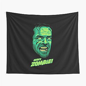 Men Women The Shining Movie Halloween Here's Zombie Tapestry