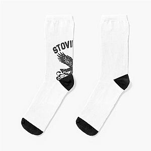 The Shining Stovington Eagles Logo Socks