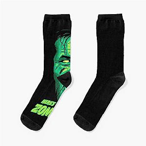 Men Women The Shining Movie Halloween Here's Zombie Socks