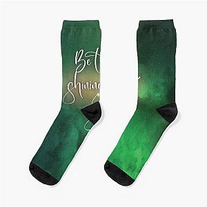 Be the Shining Light in Your Own Life Socks