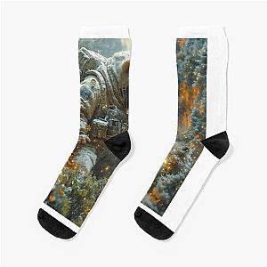 Guardian of the Shining Forest Socks