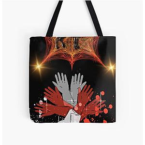 whose hands will save the shining donkey All Over Print Tote Bag