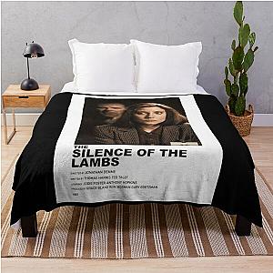 The Silence of the Lambs Poster  Classic . Throw Blanket