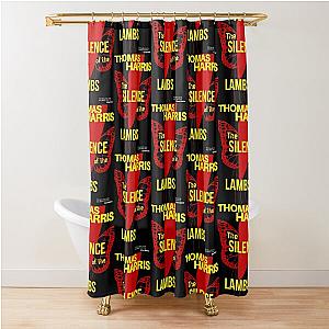 The Silence of the Lambs - Book cover design Shower Curtain