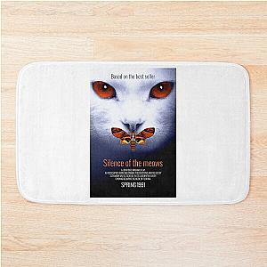 Silence of the Meows from Silence of the Lambs Movie Bath Mat