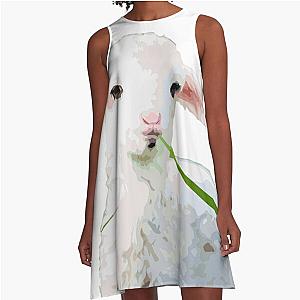 Silence of the lamb A-Line Dress