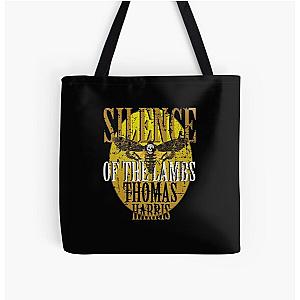 The Silence of the Lambs distressed All Over Print Tote Bag