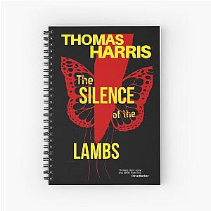 The Silence of the Lambs - Book cover design Spiral Notebook