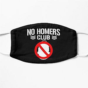 The Simpson Face Masks - No Homers Club - Bullet Club (white) Flat Mask 