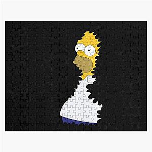 The Simpson Puzzles - Lover Gift Great Model Homer In The Bushes Awesome For Music Fan Jigsaw Puzzle 