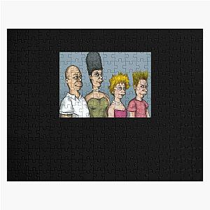 The Simpson Puzzles - The real simpsons  Jigsaw Puzzle 