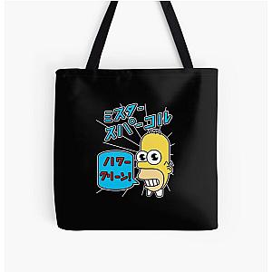 The Simpson Bags - Sparkle simpsons All Over Print Tote Bag 