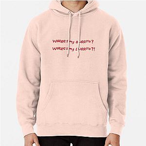The Simpson Hoodies - "Where's My Burrito?" The Simpsons shirt Pullover Hoodie 