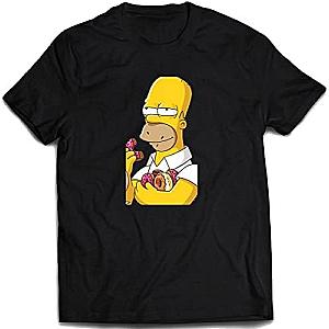 Homer Simpson Funny Donut T-Shirt