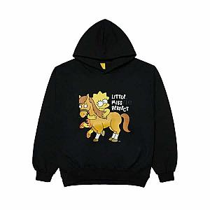 The Simpsons Lisa Cartoon Print Hoodie