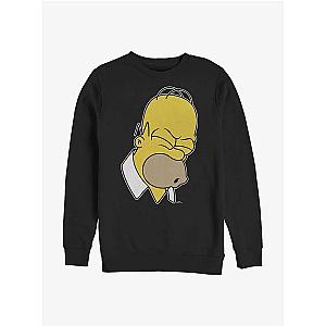 Cool Retro The Simpsons Print Sweatshirt