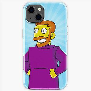 The Simpson Cases - Hank Scorpio, Backwards Coat Blue - Simpsons iPhone Soft Case 