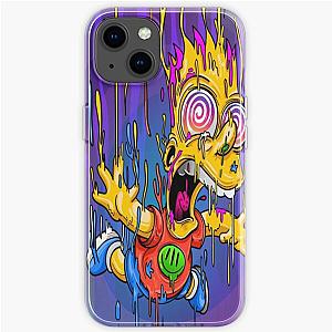 The Simpson Cases - Crazy Bart iPhone Soft Case 