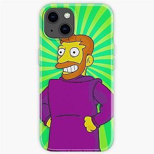 The Simpson Cases - Hank Scorpio, Backwards Coat Green - Simpsons iPhone Soft Case 