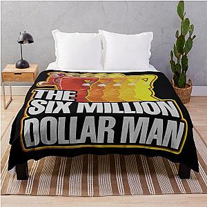 The Six Million Man Throw Blanket