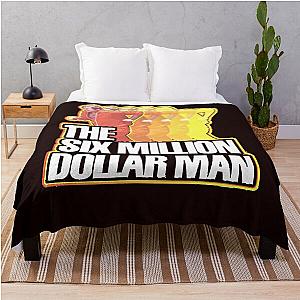 The Six Million Dollar Man Active T-Shirt Throw Blanket
