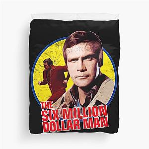 Six Million Dollar Man Vintage Duvet Cover