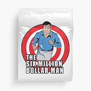 Rock The Six Million Dollar Man Graphic for Fan Duvet Cover